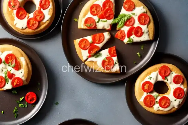 Ghost Pizza Bagels