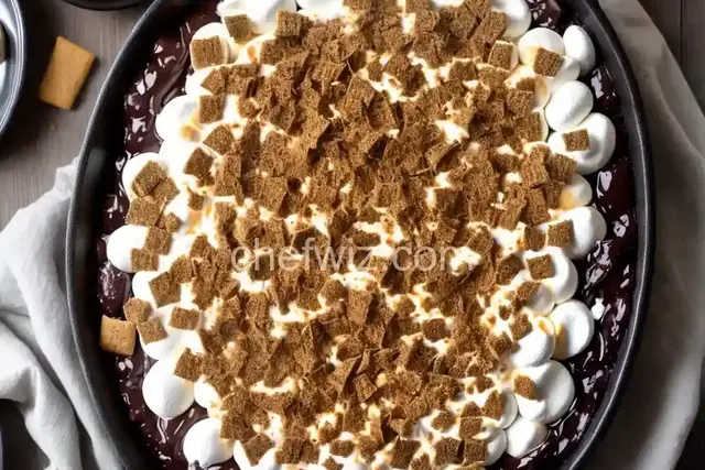 Ghost S'mores Dip
