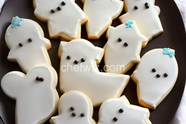 Ghost Sugar Cookies