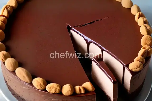 Gianduja Chocolate Cheesecake