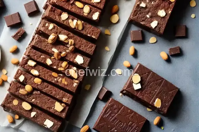 Giant Chocolate Candy Bar with Peanuts and Nougat