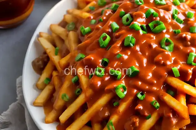 Gina's Gumbo Cheese Fries