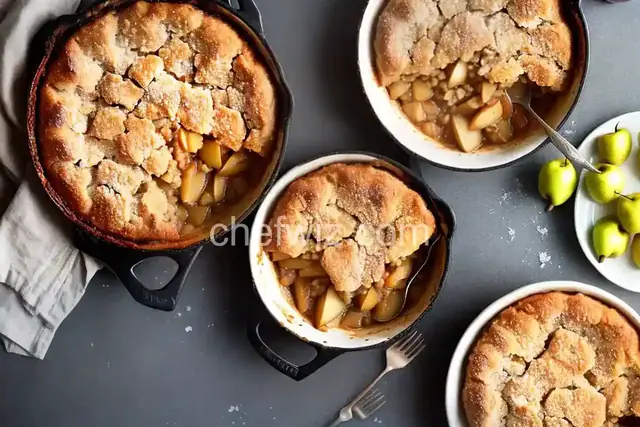 Gina's Pear and Apple Cobbler