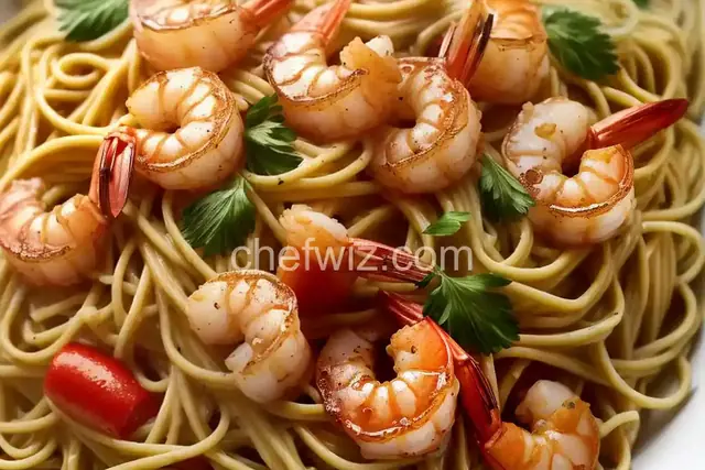 Gina's Shrimp Scampi with Angel Hair Pasta