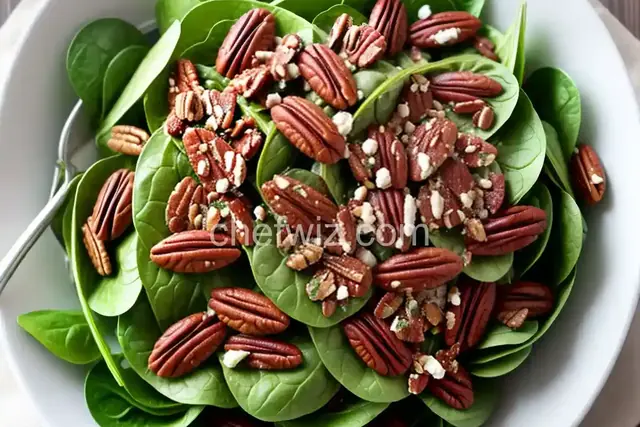 Gina's Spinach Salad with Spiced Pecans