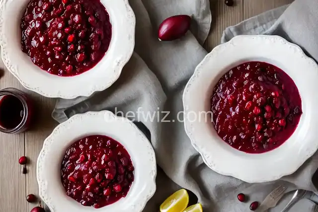 Ginger Cranberry Sauce