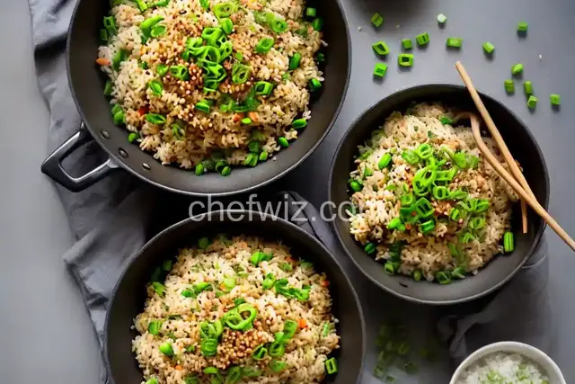 Ginger, Garlic and Scallion Fried Rice