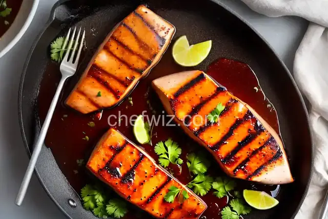 Ginger Glazed Mahi Mahi