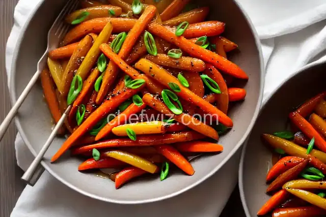 Ginger Honey Glazed Carrots
