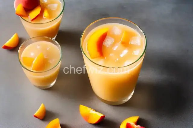 Ginger-Peach Smash