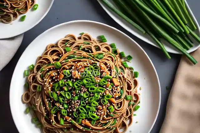 Ginger Scallion Noodles