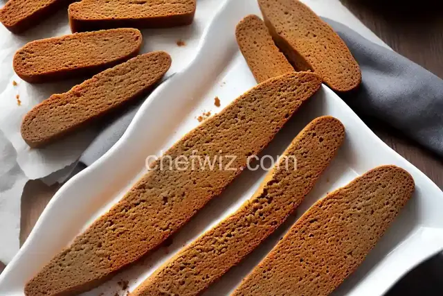 Gingerbread Biscotti