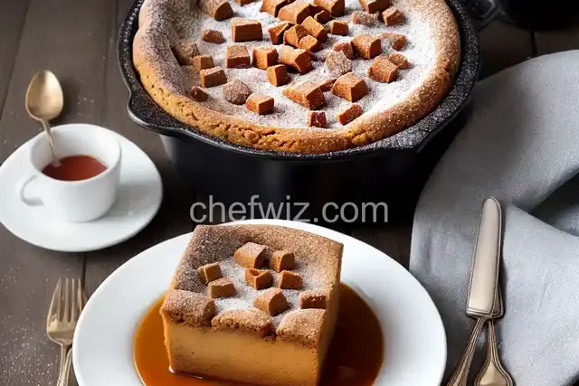 Gingerbread Bread Pudding