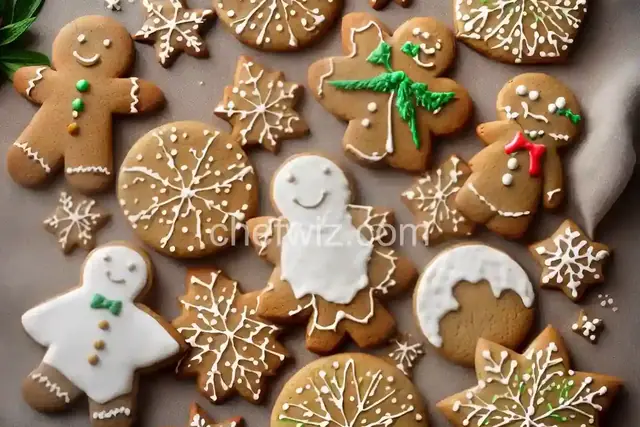 Gingerbread Cookies and Citrus Sugar Cookies