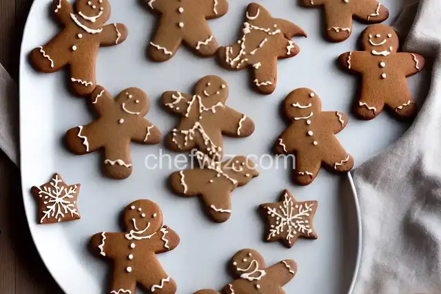 Gingerbread Cookies with Royal Icing