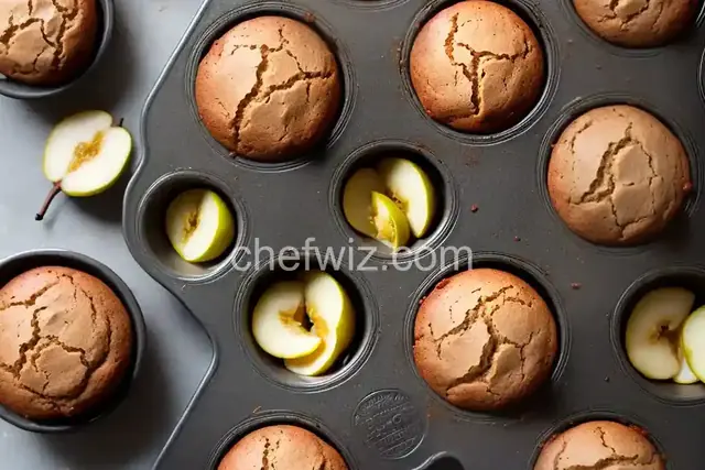 Gingerbread-Pear Muffins