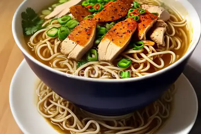 Gingery Chicken Ramen