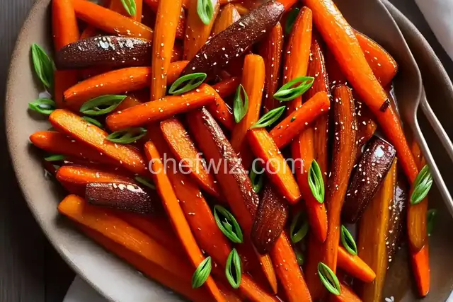 Glazed Carrots Asian Style