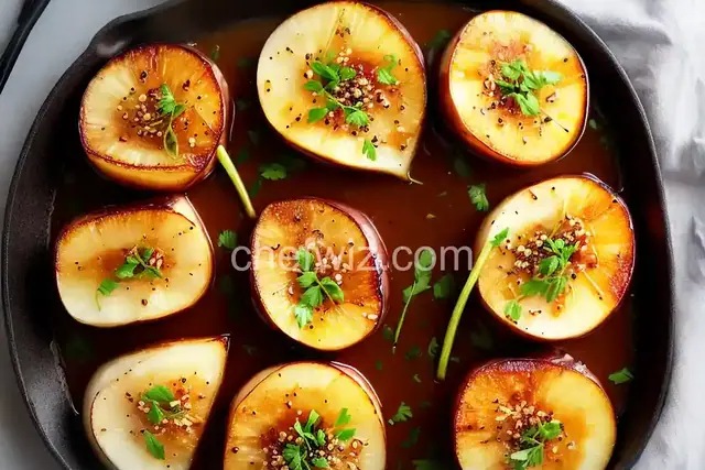 Glazed Hakurei Turnips