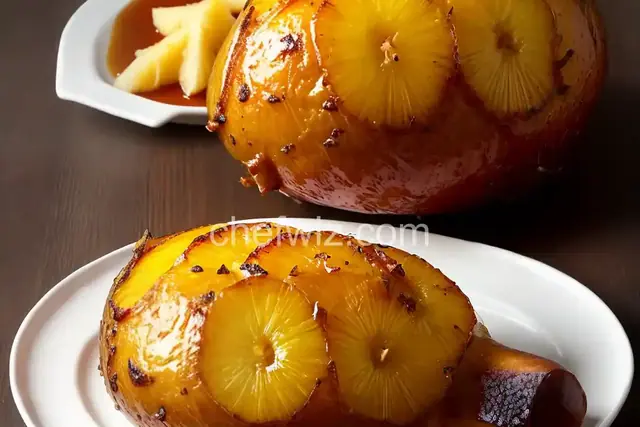 Glazed Pineapple Ham