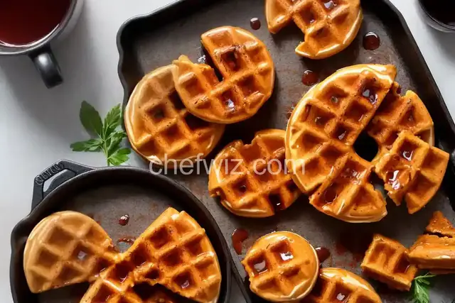 Glazed Waffle Donuts