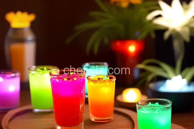 Glowing Jell-O Shots