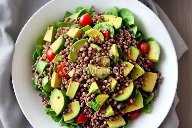 Gluten-Free Buckwheat Avocado Salad