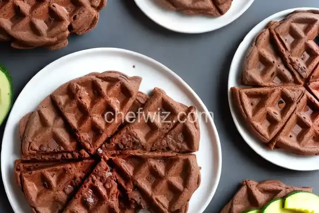 Gluten-Free Chocolate Zucchini Waffles