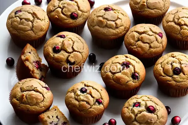 Gluten-Free Cranberry Walnut Muffins