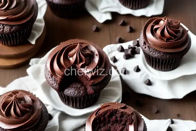 Gluten-Free Dark Chocolate Cupcakes
