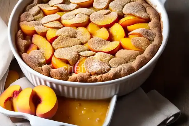 Gluten-Free Fresh Peach Cobbler