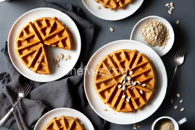 Gluten-Free Oat and Almond Waffles