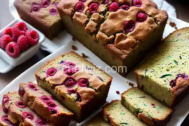 Gluten-Free Raspberry Zucchini Bread