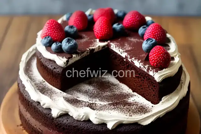 Gluten-Free Wacky Depression Era Chocolate Cake