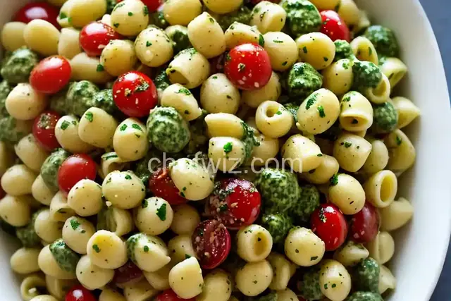 Gnocchi Pesto Pasta Salad
