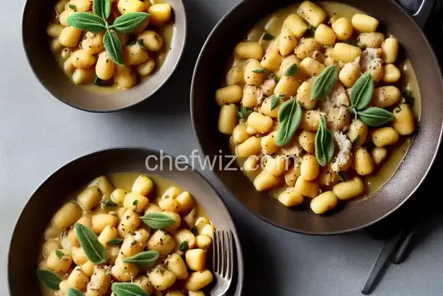 Gnocchi With Brown Butter and Sage