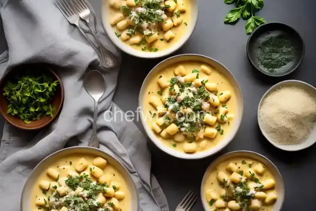 Gnocchi in Fontina Sauce