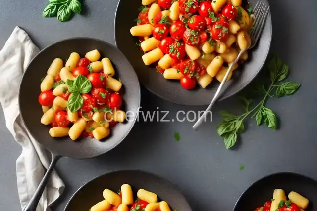 Gnocchi with Cherry Tomato Sauce