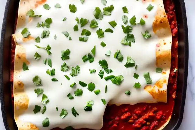 Goat Cheese Enchiladas