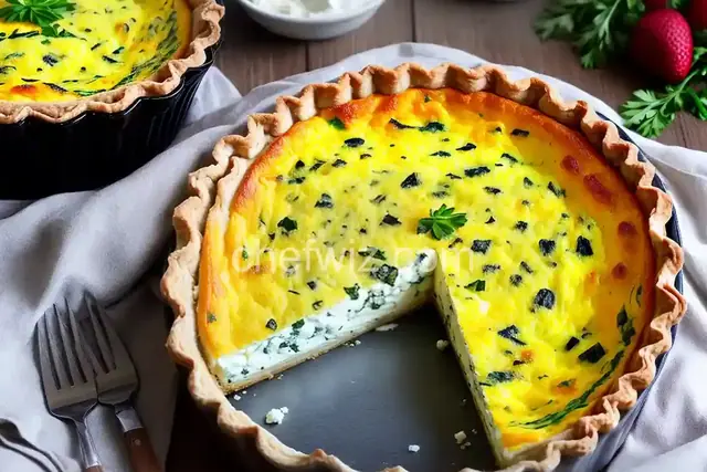 Goat Cheese Quiche