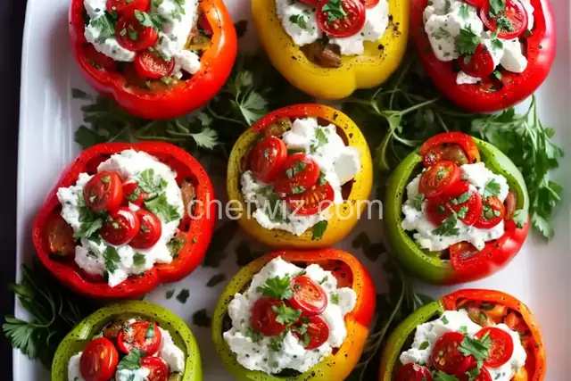 Goat Cheese Stuffed Tomatoes