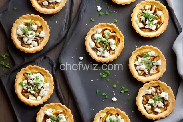 Goat Cheese and Caramelized Onion Tarts