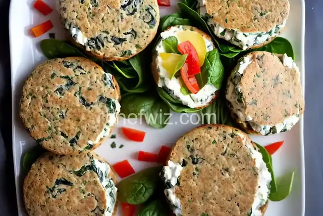 Goat Cheese and Spinach Turkey Burgers