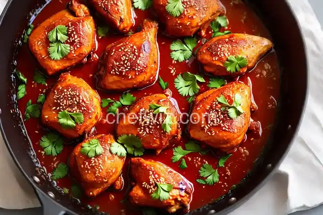 Gochujang-Braised Chicken and Crispy Rice