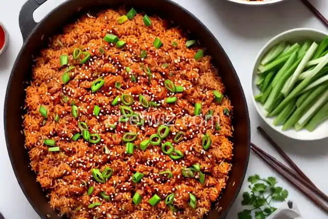 Gochujang Kimchi Fried Rice