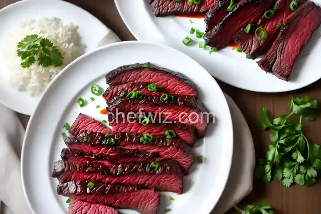 Gochujang-Marinated Skirt Steak