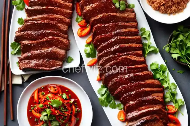 Gochujang Pork Shoulder Steaks