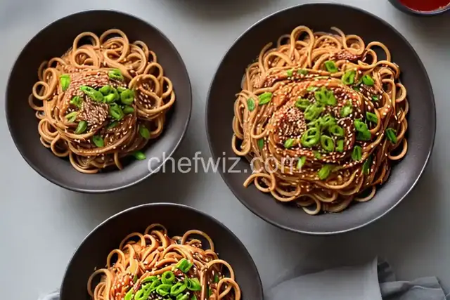 Gochujang-Sesame Noodles