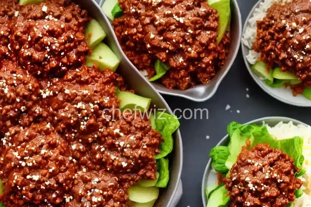 Gochujang Sloppy Joes