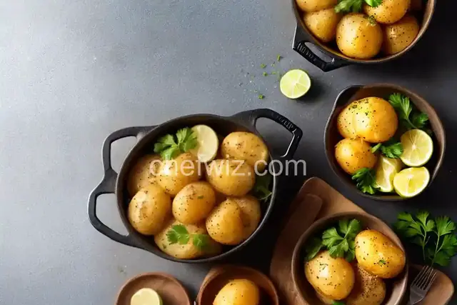 Golden Crushed Potatoes
